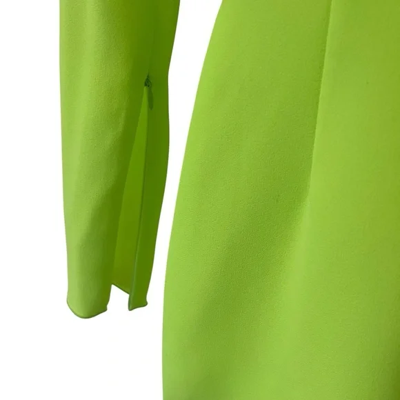 Alex Perry Dale Stretch Crepe Corset Potrait Dress in Lime sz 8 UK 4 US - Picture 7 of 8